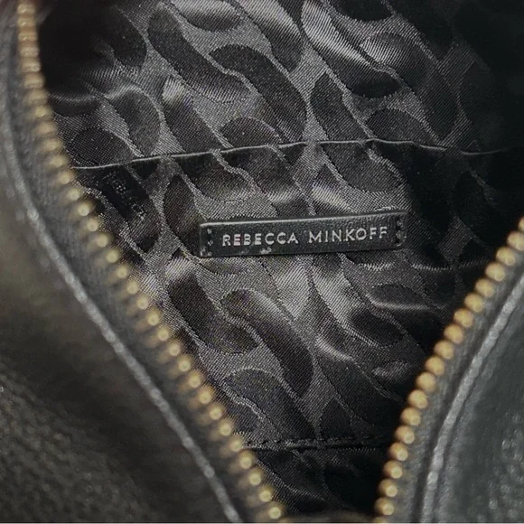 Rebecca Minkoff Julian Mini Convertible Backpack adjustable straps Black NWT - Picture 9 of 16